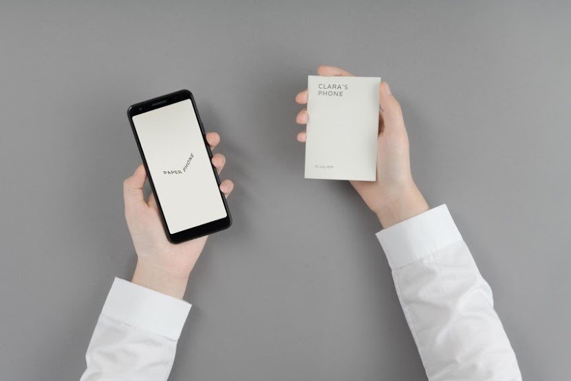 Paper phone by google