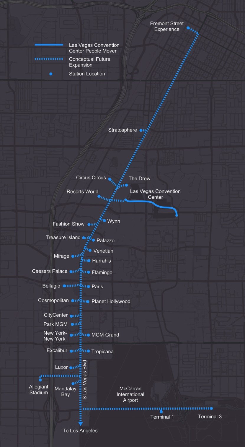 Elon Musk Boring Company LVCC
