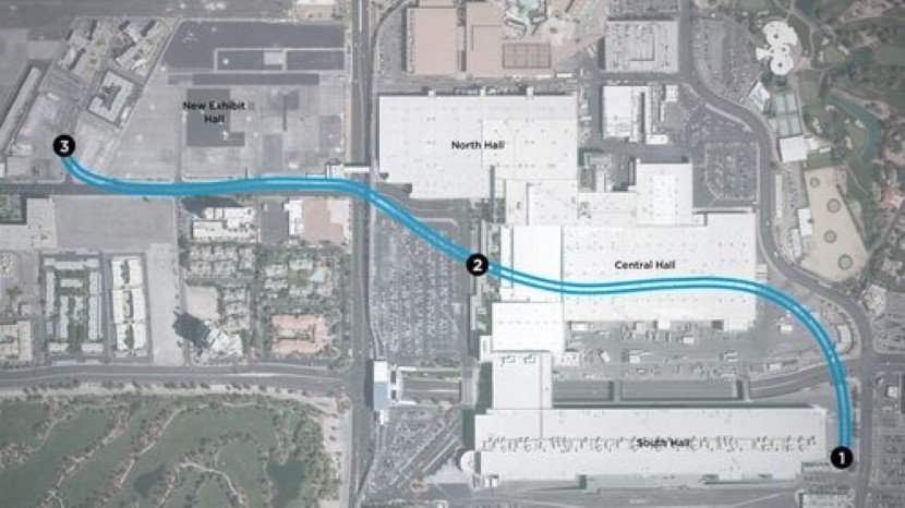 Elon Musk Boring Company LVCC