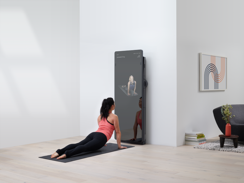 Smart mirror for at home workout