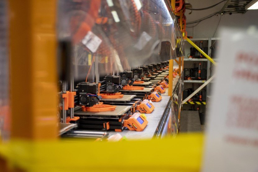 Largest 3D printing Prusa Farm - Face Sheilds
