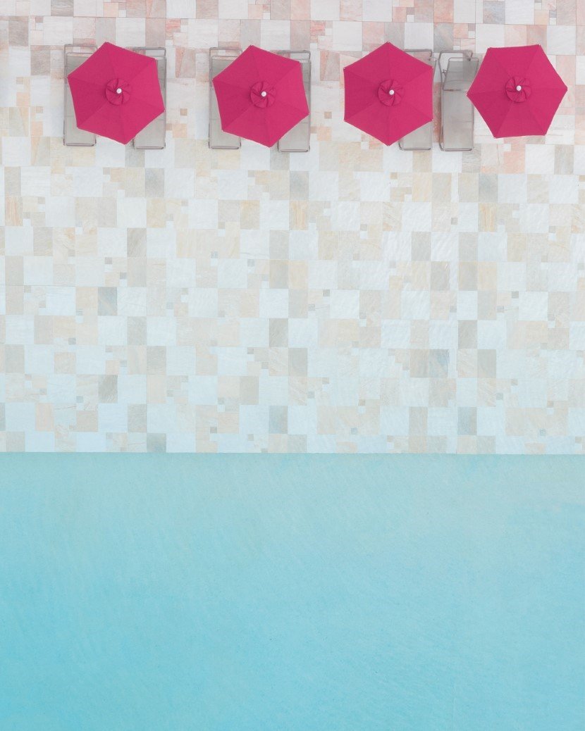 Aerial Photo Series Pools from Above 19