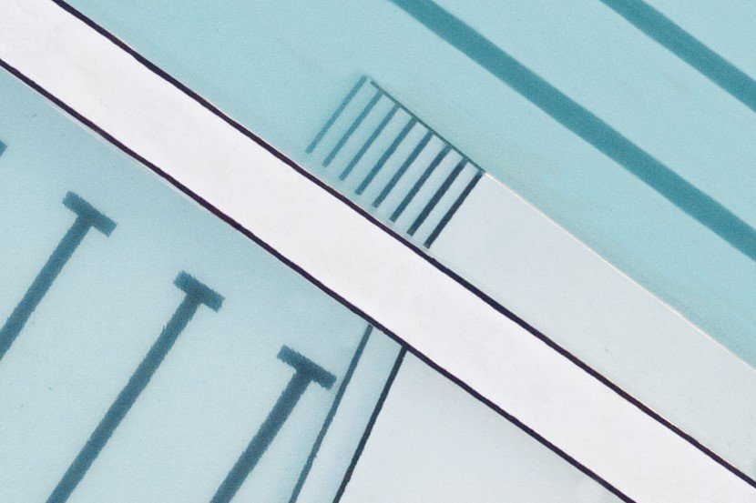 Aerial Photo Series Pools from Above 2