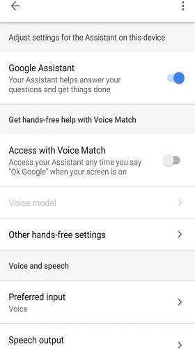 How to turn off google assistant 3