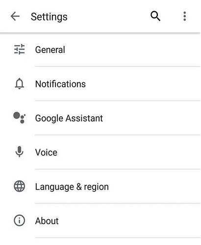 How to turn out google assistant