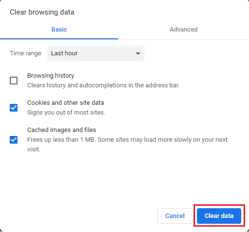 How to Clear YouTube Cache On Chrome steps 4, 5, 6