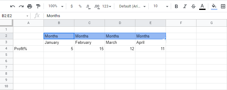 3 how to merge cells in google sheets