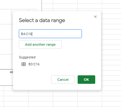 How to make a graph in google sheets