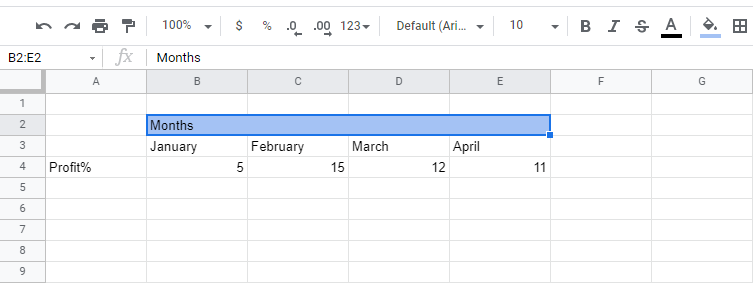7 how to merge cells in google sheets