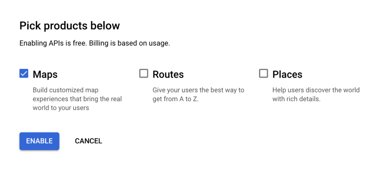 This page can't load google maps correctly