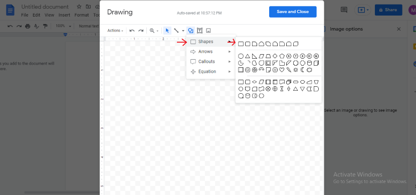 How to add text box in Google Docs