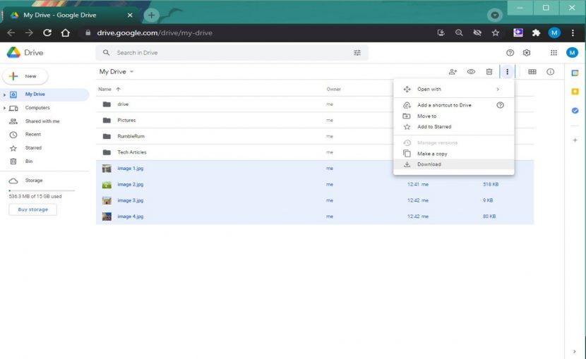 Can't Download from Google Drive