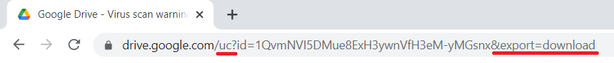 Can't Download from Google Drive