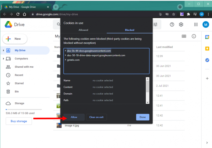Can't Download from Google Drive