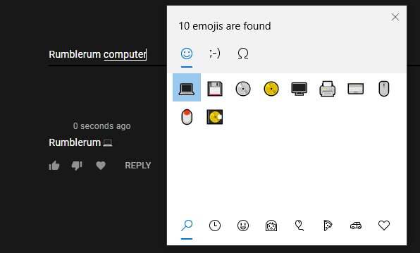 how to add emojis in text