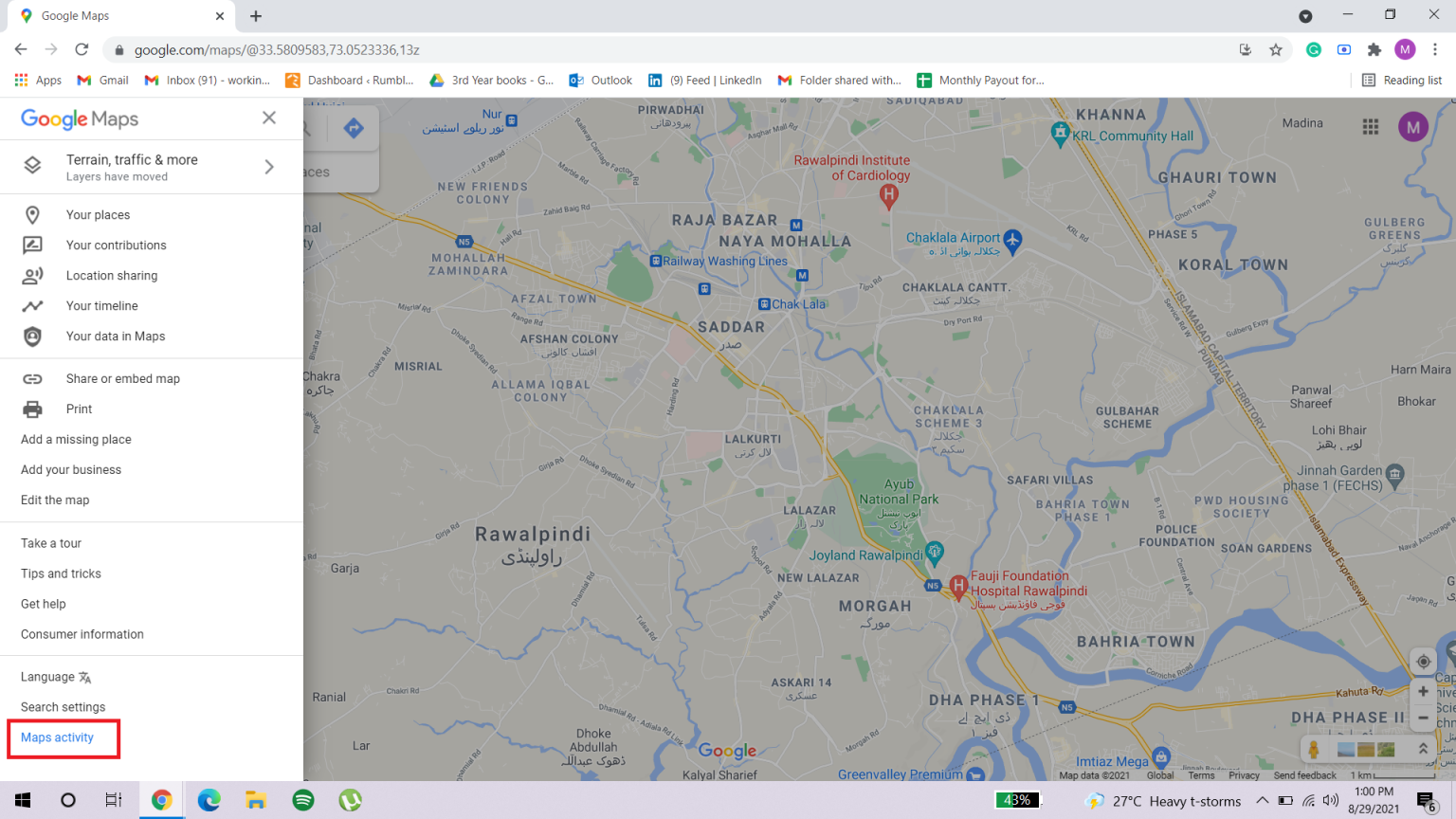How to Easily View Your Google Maps Search History?