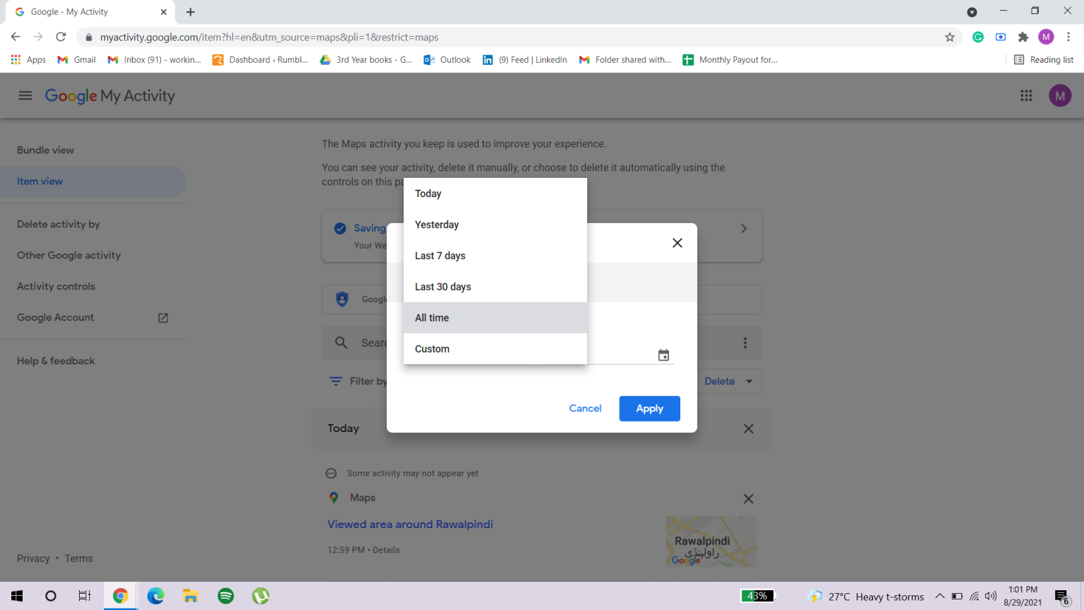How to Easily View Your Google Maps Search History?