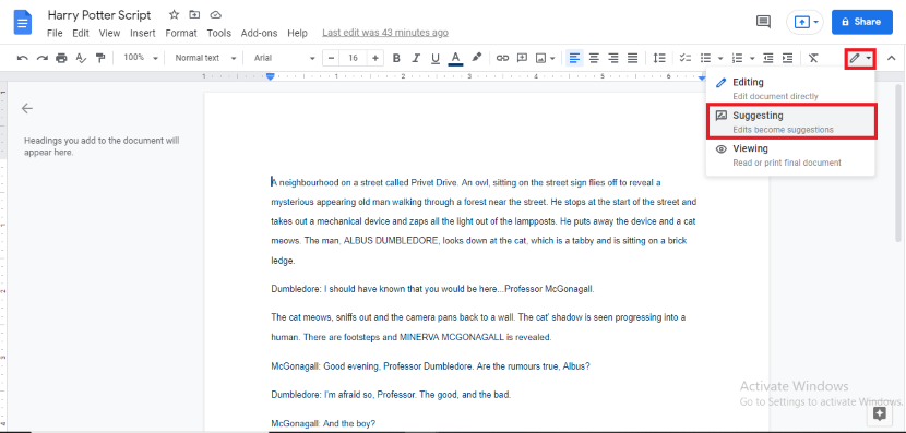 How to track changes in your Google Docs document
