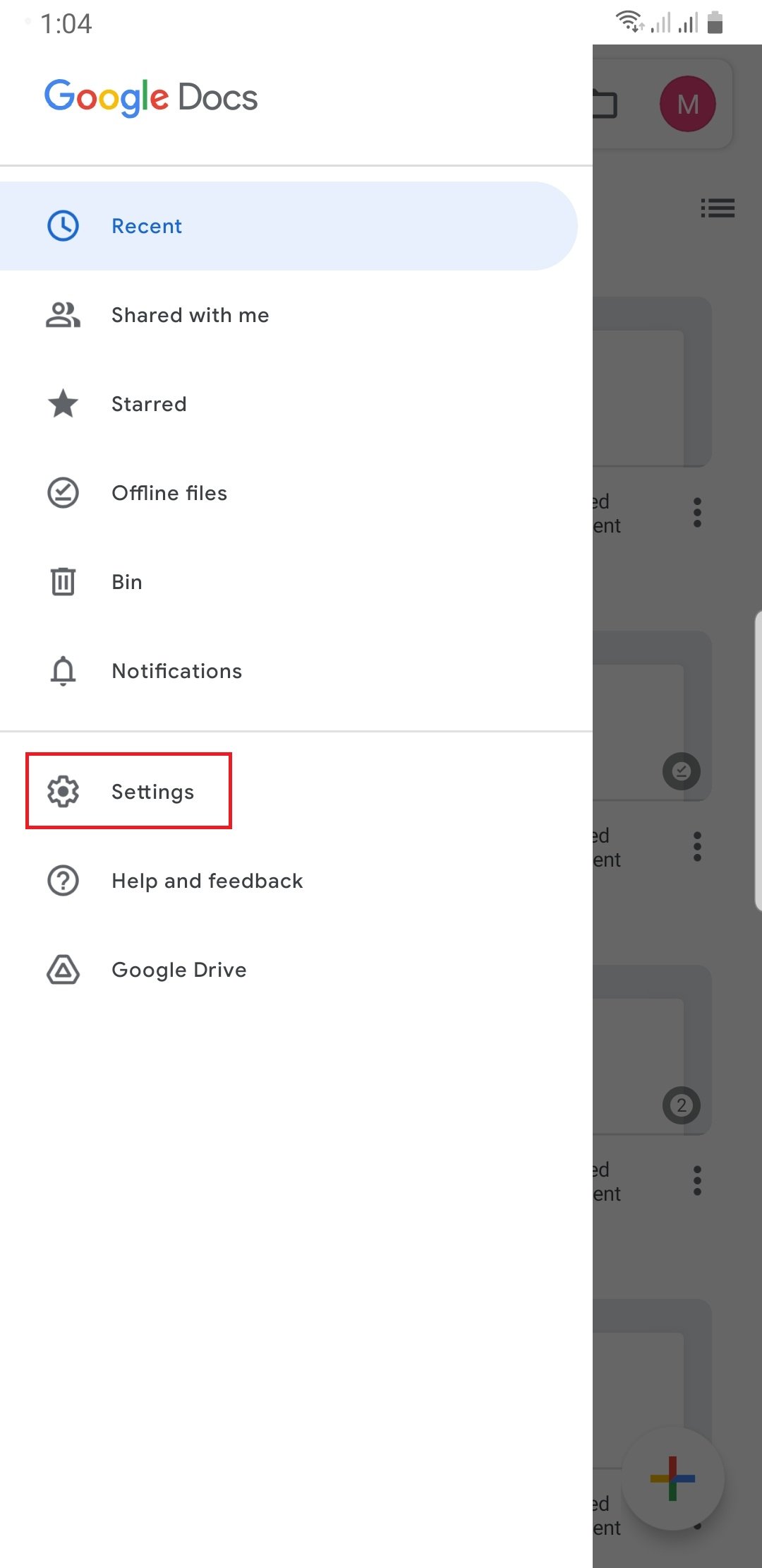 google docs dark mode