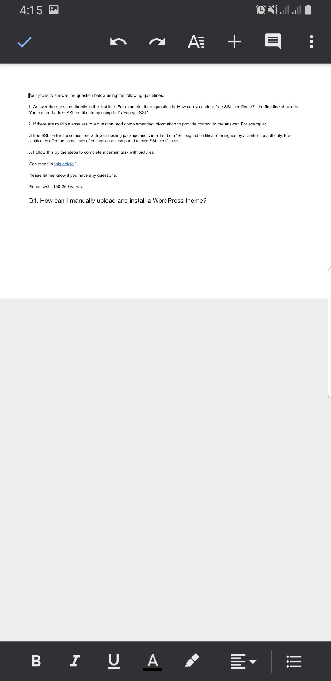 google docs landscape