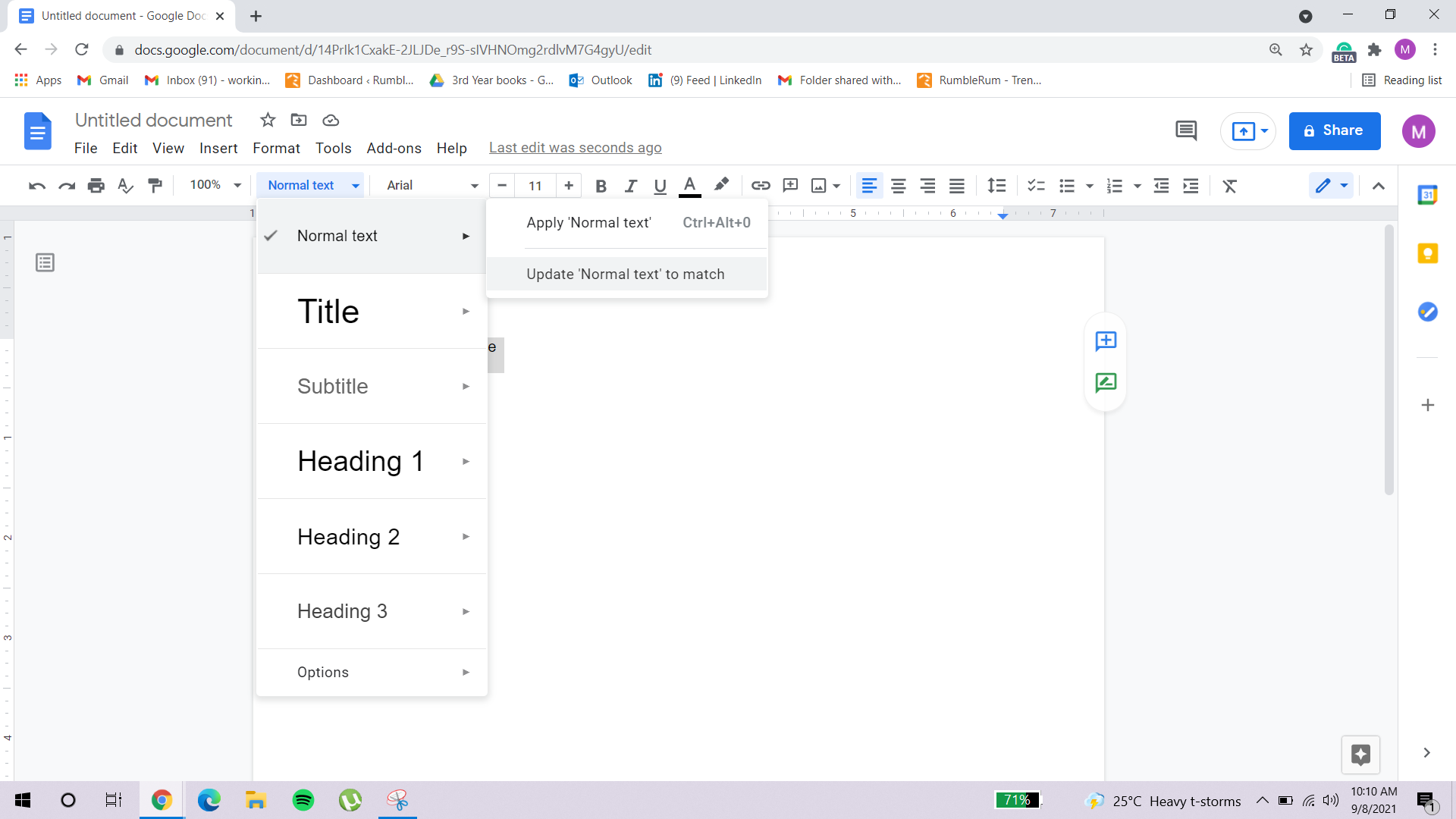 how to double space in google docs 1