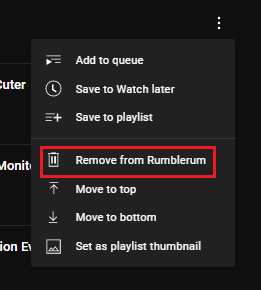 how to delete playlist on youtube