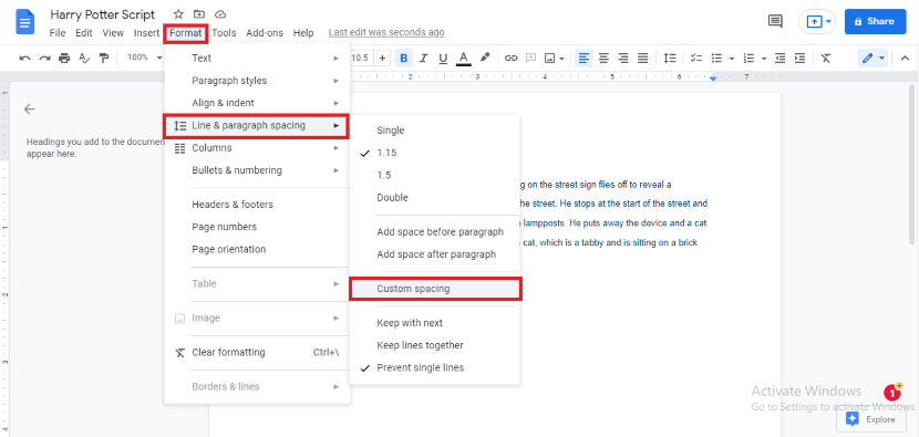 How to Delete a Page in Google Docs