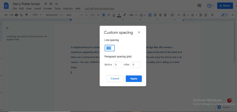How to Delete a Page in Google Docs