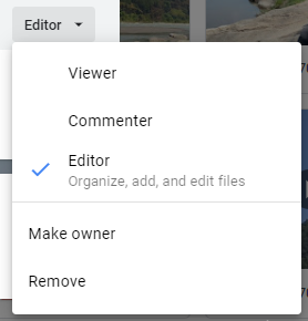 How to share a folder on Google Drive