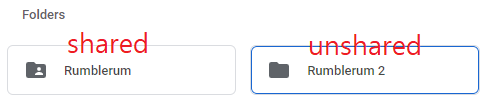 How to share a folder on Google Drive
