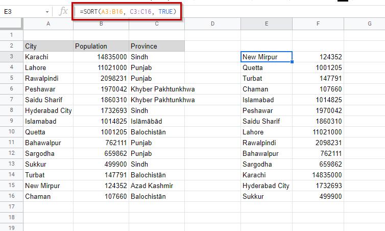 How to Alphabetize in Google Sheets