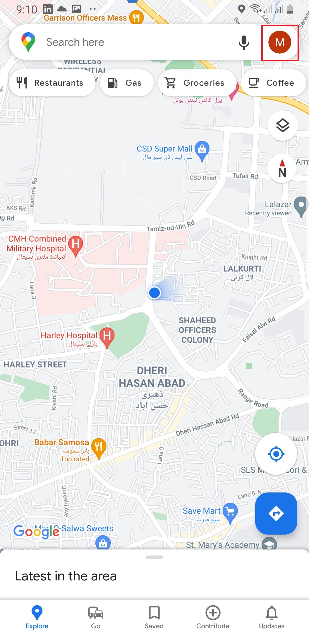 google maps not working