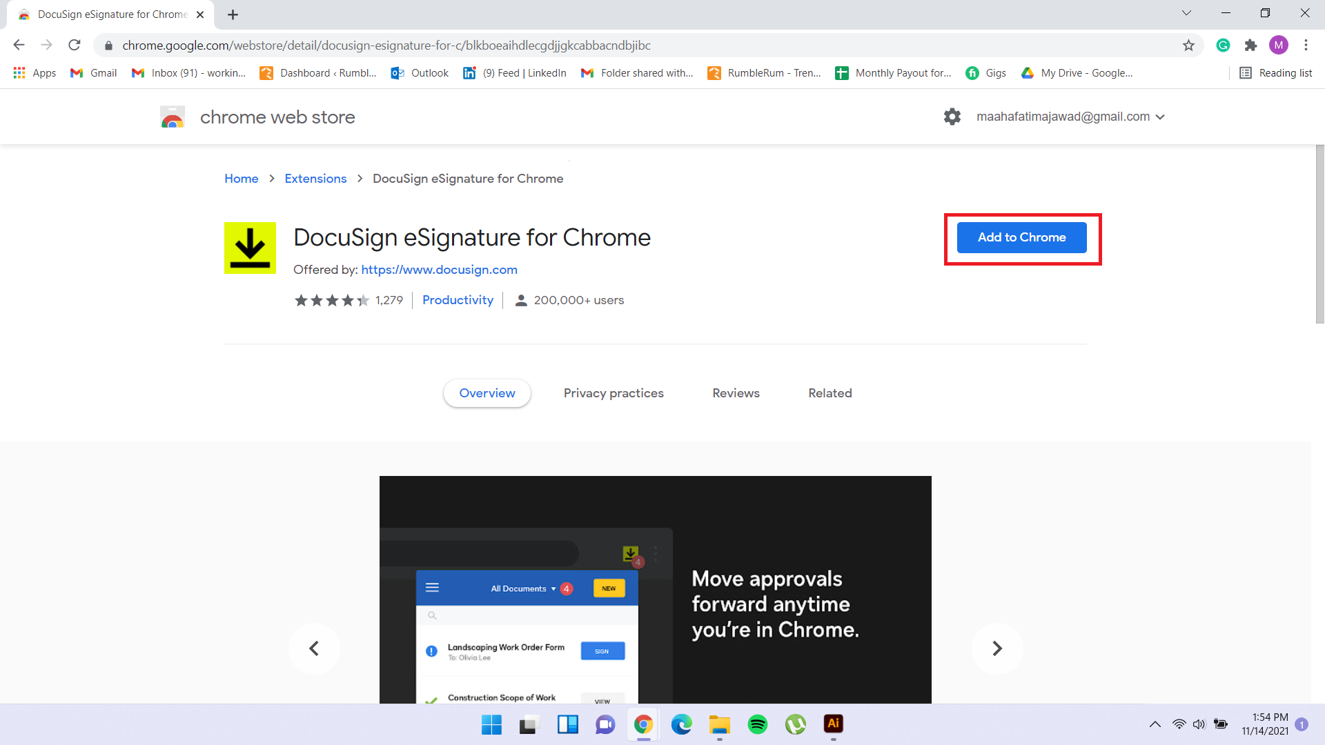 insert signature in google docs