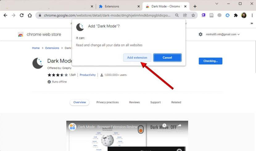 Google Drive Dark Mode
