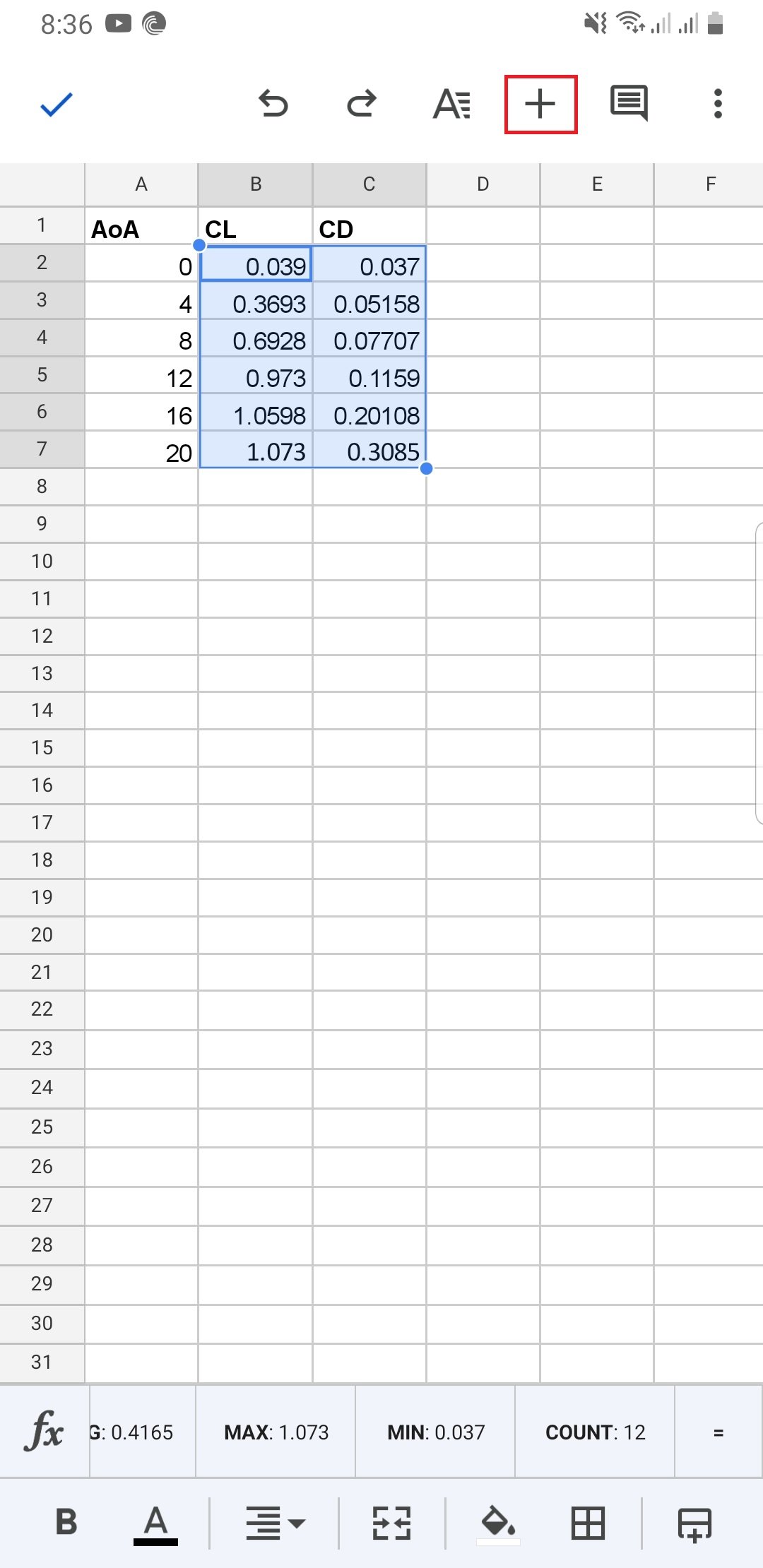 how to make a graph on google docs