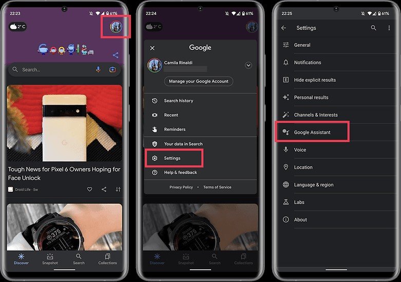 turn off Google assistant