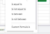 google sheets filter