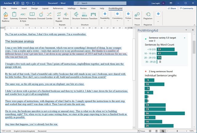free writer software prowritingaid