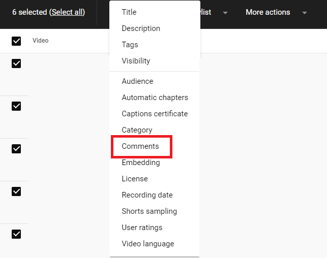 how to disable comments on youtube 13