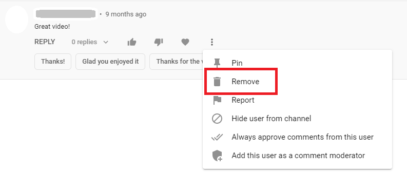 how to disable comments on youtube 8