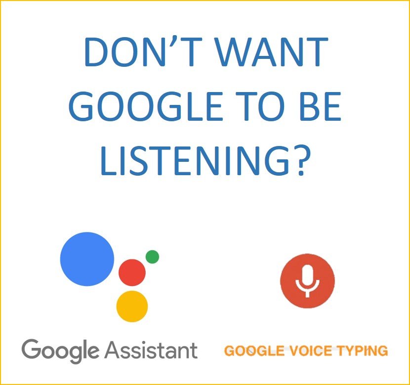 Turn off google voice assistant